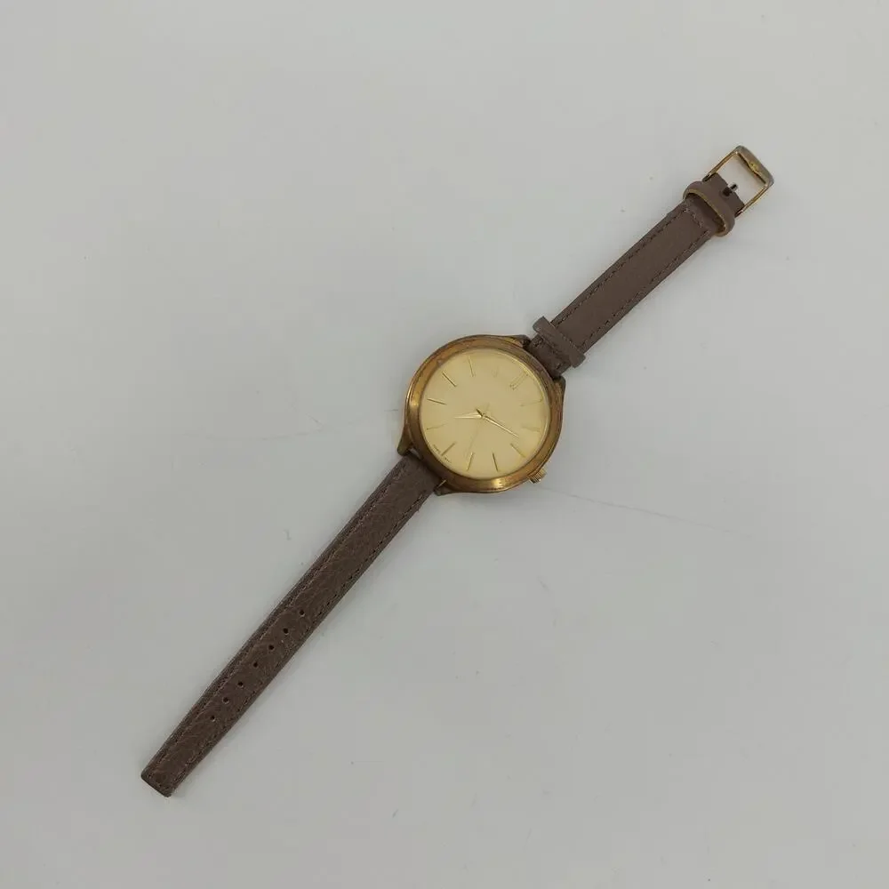 Francesca's Analog Wristwatch Brown Watch Quartz Movt
